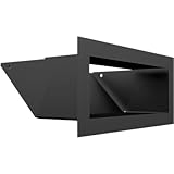 Kamingitter LUFT SF schwarz 9x20 - KRATKI