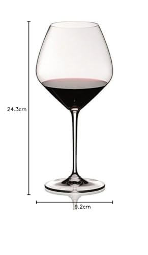 RIEDEL Extreme Pinot Noir Wine Glasses, Set of 4, Clear