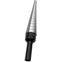 1 Pc, 1/8 to 1/2 by 1/32 Increments Unibit, Hss Step Drill Bit, Vac1, Finish Uncoated Bright; Shank Type Round;