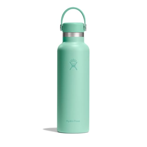 Image of Hydro Flask Water Bottle - Insulated Stainless Steel - Non Spill, Leakproof in 21 Oz Mermaid Green