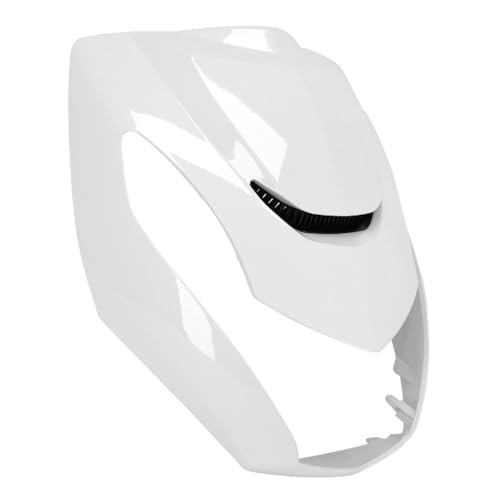 Tablier avant Kisbee 50 blanc brillant pour vos trajets urbains