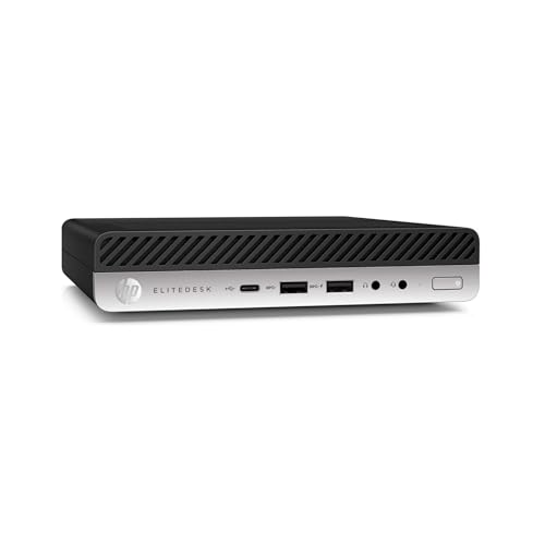 HP Elitedesk Mini PC Tiny Intel i7 6700 4 Core 3,4 GHz   RAM 8 GB SSD 256 GB   Win 11 PC Desktop Mini   LAN, DisplayPort Free Wi Stick (reacondicionado)