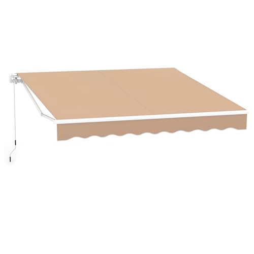 Tangkula 10×8.2 Manual Awning