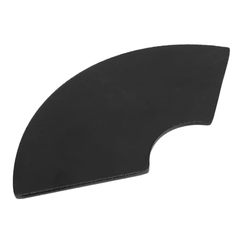 Cabilock Japanese Sushi Plate: Fan-shaped Serving Platter Dumpling Dish Faux Porcelain Dinnerware For Dumplings Appetizers And Desserts