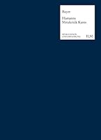 Vernunft Ist Sprache: Hamanns Metakritik Kants 377282210X Book Cover