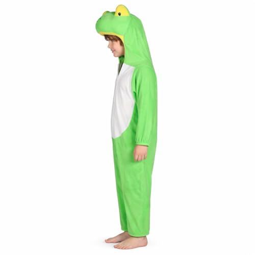 Image of Raj Costume Animal Fancy Dress Costume for Boys & Girls | Hooded Full Body Wildlife Zoo Animal Jumpsuit | Soft Costume for School Function, Fancy Dress, Halloween, Birthday, Cosplay & Role Play