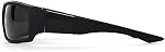 Dockers Gavin Lunettes de soleil Polarized Wrap pour homme, Noir, 57mm, Noir, 57mm