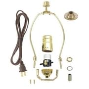 Image of B&P Lamp Flange Base Make-A-Lamp Kit with a 6 Inch Harp