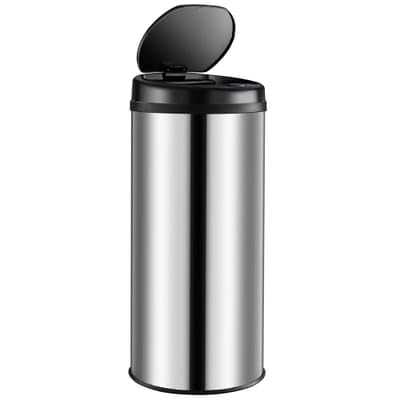 Monzana® Smart Sensor Automatic Touchless 30 Litre Kitchen Bin Silver 30L — image 1