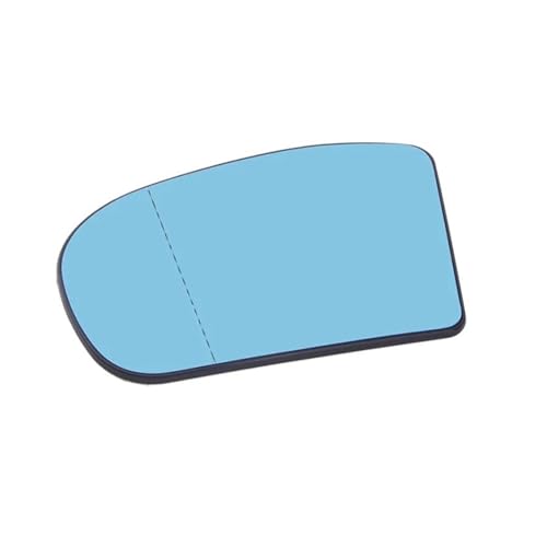 Verre de rétroviseur latéral bleu Mercedes Classe E C 2001-2007