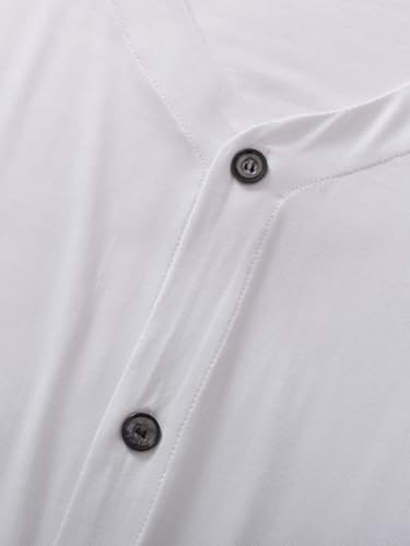 Image of Latuza Men's Bamboo Viscose Button Down Pajama Shirt 2 Pack