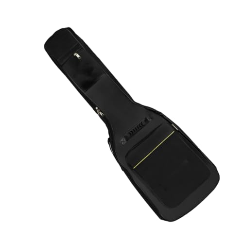 Holibanna Portable Guitar Bag with Multi Functional Outer Pocket Dual Shoulder Strap for Acoustic and Electric Guitars Durable Oxford Storage Case for Easy Carrying