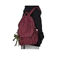 【Zaino a più scomparti】Lo zaino ha uno scomparto principale di grande capacità per le necessità quotidiane. Inoltre, lo zaino è dotato di uno scomparto per computer o telefono e di tasche sulla parte anteriore dello zaino, comode e pratiche per riporre piccoli oggetti vari.