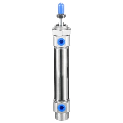 Mini cylindre pneumatique DSNU-20 en acier inox durable - 2
