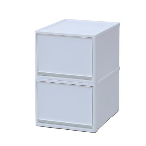 JEJ y2gz zRɂ Ȃ N[[bg[{bNX 39×s53×30cm [P[X o ߑP[X y{z zCg STRC-53L-2 WH/WH