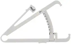 Adipômetro Medidor Gordura Corporal Branco Original Estek