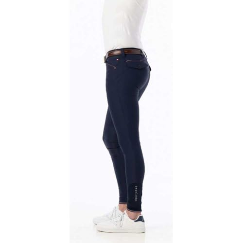 Pantalones hípica EQUITHEME Eliot con rodilleras elásticas en talla 42 7
