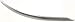 Evan-Fischer Bumper Trim compatible with Volkswagen Jetta 05-10 Front RH Molding Chrome Right Side