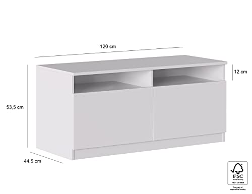 Iconico Home MIK Mobile TV con vani a Giorno e 2