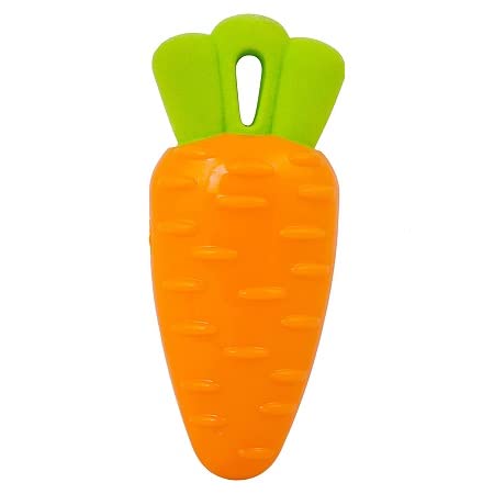 RvPaws Veggie Series Carrot Squeaky Chew Toys for Dogs & Puppies| Medium & Large Breeds (Orange) (B09MZF578H) Amazon Price History, Amazon Price Tracker