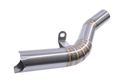 Tube échappement 45.5mm pour supprimer le catalyseur GSXR 600 750