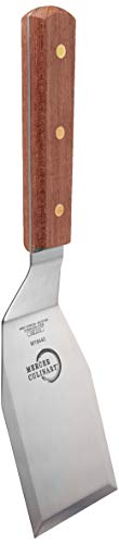 Mercer Culinary Praxis Rosewood Handle Heavy Duty Turner, 5 Inch x 3 Inch,Brown