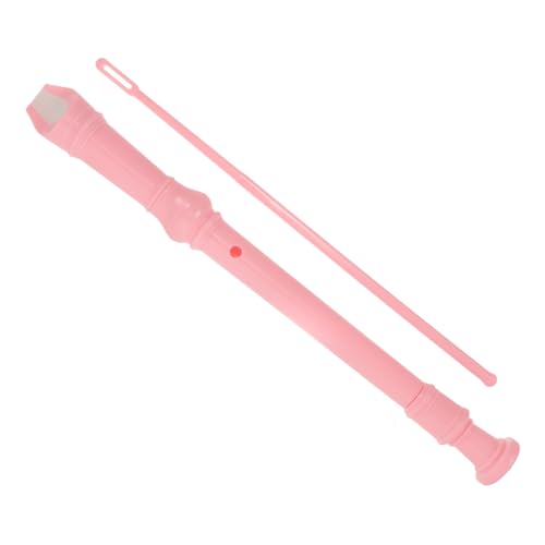 HEMOTON Teens Practice Recorder 8-hole Music Recorder Instrument Beginner Wind Instrument Cleaning Rod for Easy Maintenance