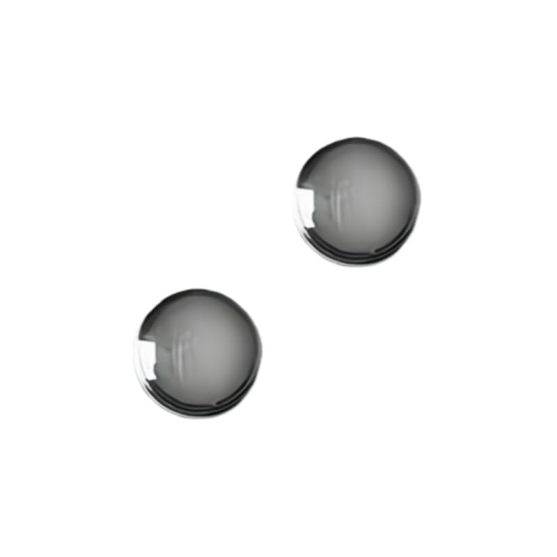 ROUHO 2 Piezas Premium Luminoso Bisel Punto Marcador, Insertos Cerámica Reemplazo Lumen Pip Compatible para Rolex Submariner GMT Master II-Plata + Verde