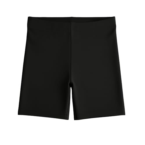 Image of Girls Tights & Short for Girl Kid in Solid Colours | Soft Stretchable Fabric - Ideal for Sports, Yoga - Pack of 2