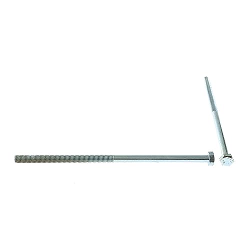 Image of Prime-Line 9061025 Hex Bolts, 1 /2 In.-13 X 12 In., A307 Grade A Zinc Plated Steel (5 Pack)