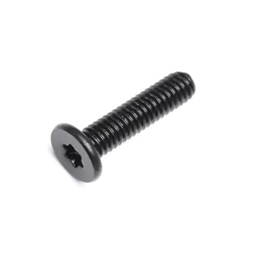 Vis M4 Torx noire tête cylindrique anti-ripage pour assemblage solide en acier inoxydable