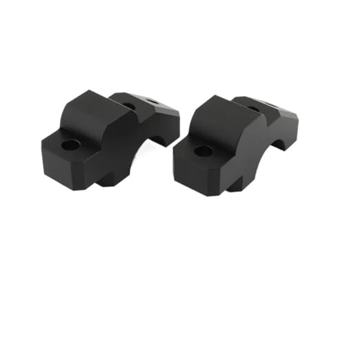 Pontets de guidon réhaussés noirs pour moto Tracer 900 GT et MT09 XSR900
