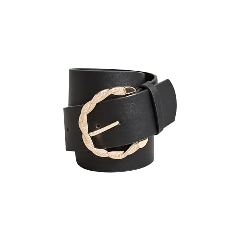 Yours Gold Rope Twist Buckle Women's Belt Cover