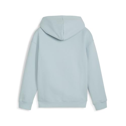 PUMA Kids Girls Off Side Hoodie Casual Outerwear Casual Hoodie - Blue2