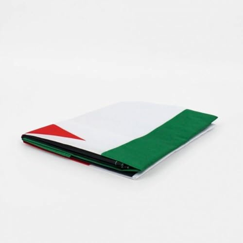 Syria Flag Polyester Syrian Arab Republic Three Star Flag Vivid Color Syrian Outdoor Banner for Festival Party Decor (90x150cm)