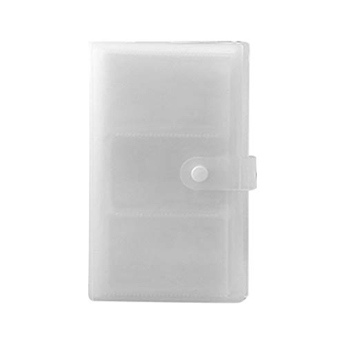 R-Weichong Carnet de visite 240 fentes Couverture en polypropylène Transparent Grande capacité Porte-documents Ticket Collections Classeurs Cartes Paquet de R-Weichong Cover
