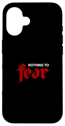 }[ bh o[KfB J[ Nothing To Fear bh o[KfB X}zP[X iPhone 16 p