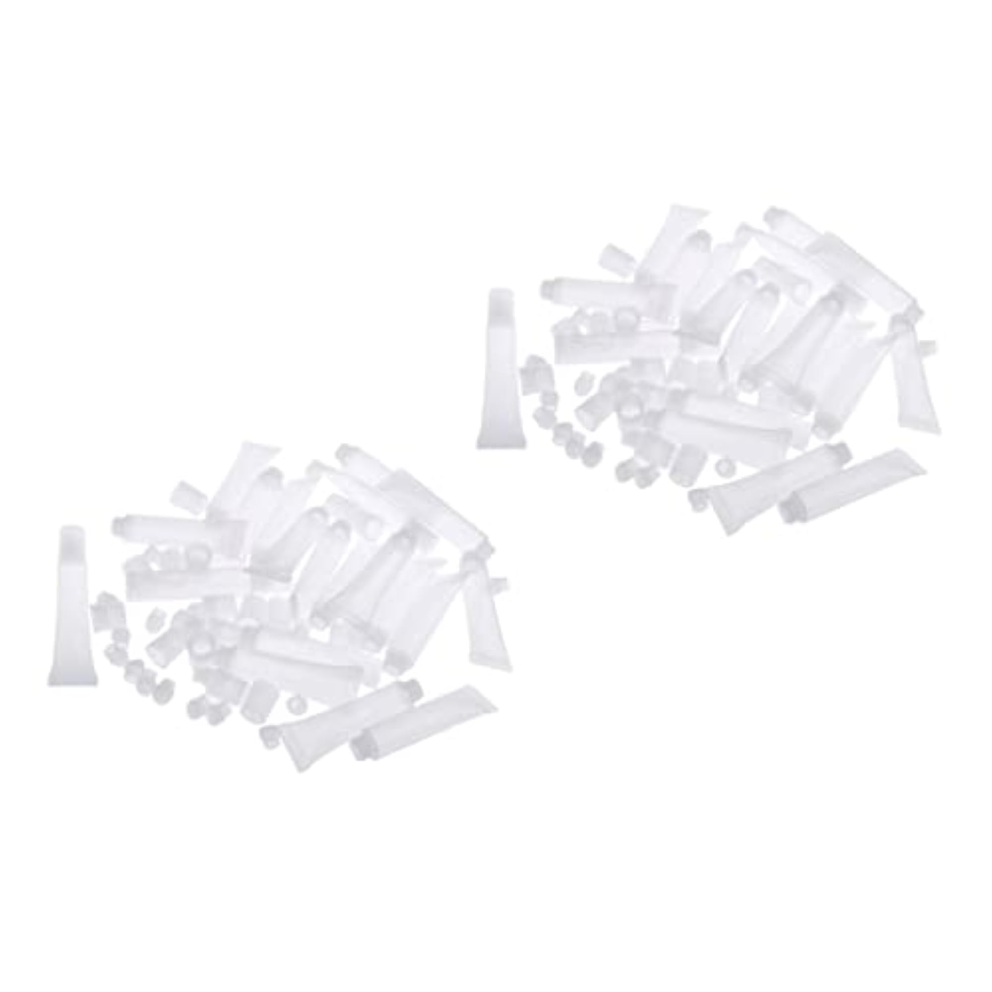 40pcs 8g Empty Lip Gloss Squeeze Tubes, DIY Containers