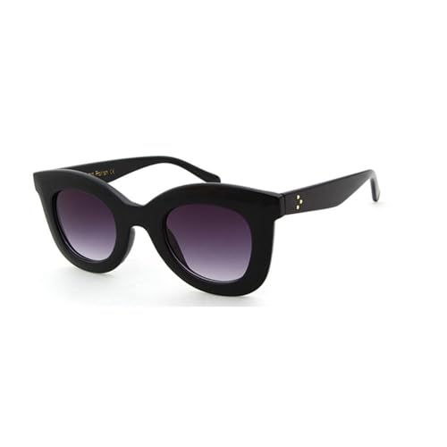 Lunettes de soleil de qualité supérieure style vintage oversize unisexe
