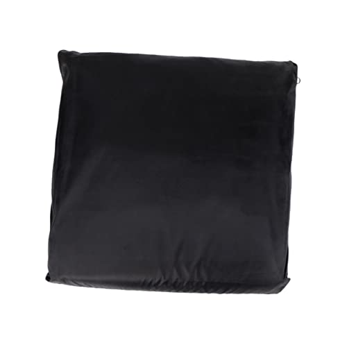 FUNOMOCYA Outdoor Furniture Cover 123x123x74cm Strong and Tear-Resistant Black Internal Coating and Sealed Seams for Patio Bench