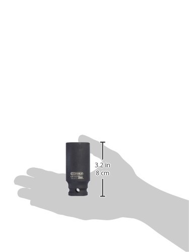 KS Tools 515.0972 1/2 Inch 12-Point Impact Socket, Long, 26 mm, Colour - Image 4