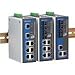 MOXA EDS-408A-MM-ST-T Entry Level Managed Ethernet Switch with 6 x 10/100 BaseTx Ports, 2 Multi Mode 100 BaseFx Ports with Port Base VLAN, and QoS with -40~75C, ST Connector