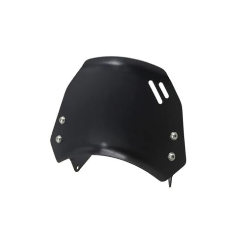 Bulle de moto pour Triumph Scrambler 400 X 2024-2025 avec son film de protection argenté
