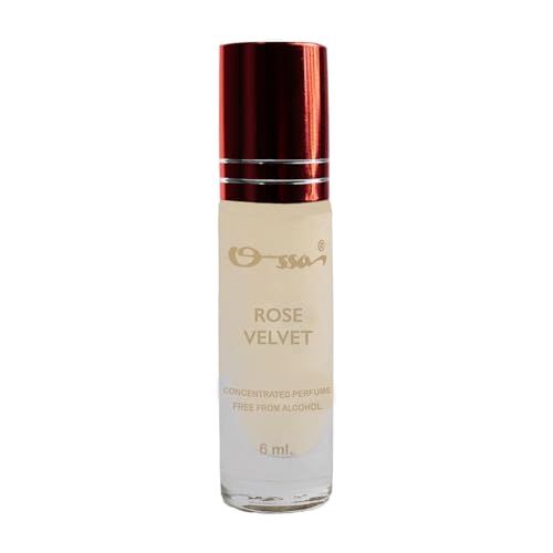 Image of Ossa Rose Velvet Concentrated Perfume 6ml | Alcohol Free Roll On Attar For Men And Women | Premium Long Lasting Unisex Fragrance With Floral, Fruity And Woody Notes For A Distinctive Scent Experience