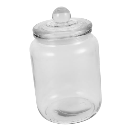 Alipis Laundry Room Storage Organizer 2l Glass Laundry Pod Jar Airtight Laundry Container