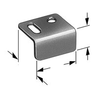 Timberline Strike Plate Sp-101-3 pour réparer une serrure de tiroir Compx lâche