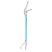 HEEPDD Aluminum Alloy Snake Grabber Catcher Clip Blue Grip Tool for Controlling Distance 70CM