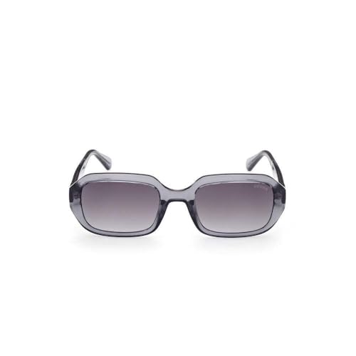Guess Sunglasses for Mens and Womens Fashion Style Geometric Shape GU8244 (Clear Grey, Gradient Smoke)3