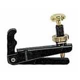 Wittner ウィットナー ヴァイオリン用アジャスター（幅広溝タイプ） (904-064 ブラック／金ネジ)