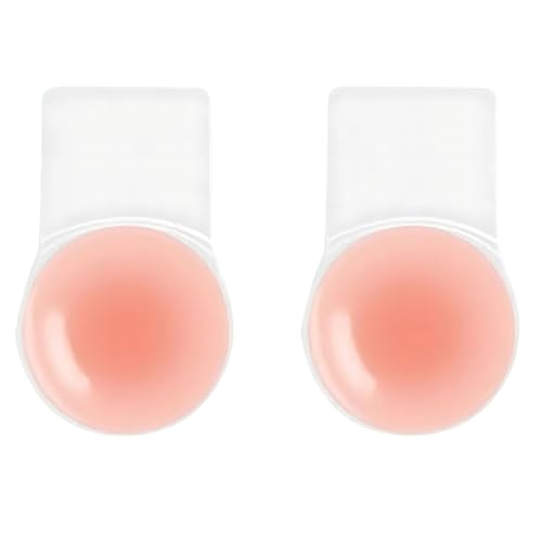 Sutiã Adesivo Realçador de Seios Par Protetor De Mamilo Levanta Peito Aréola Flexível Reutilizável Lavável Adesivo